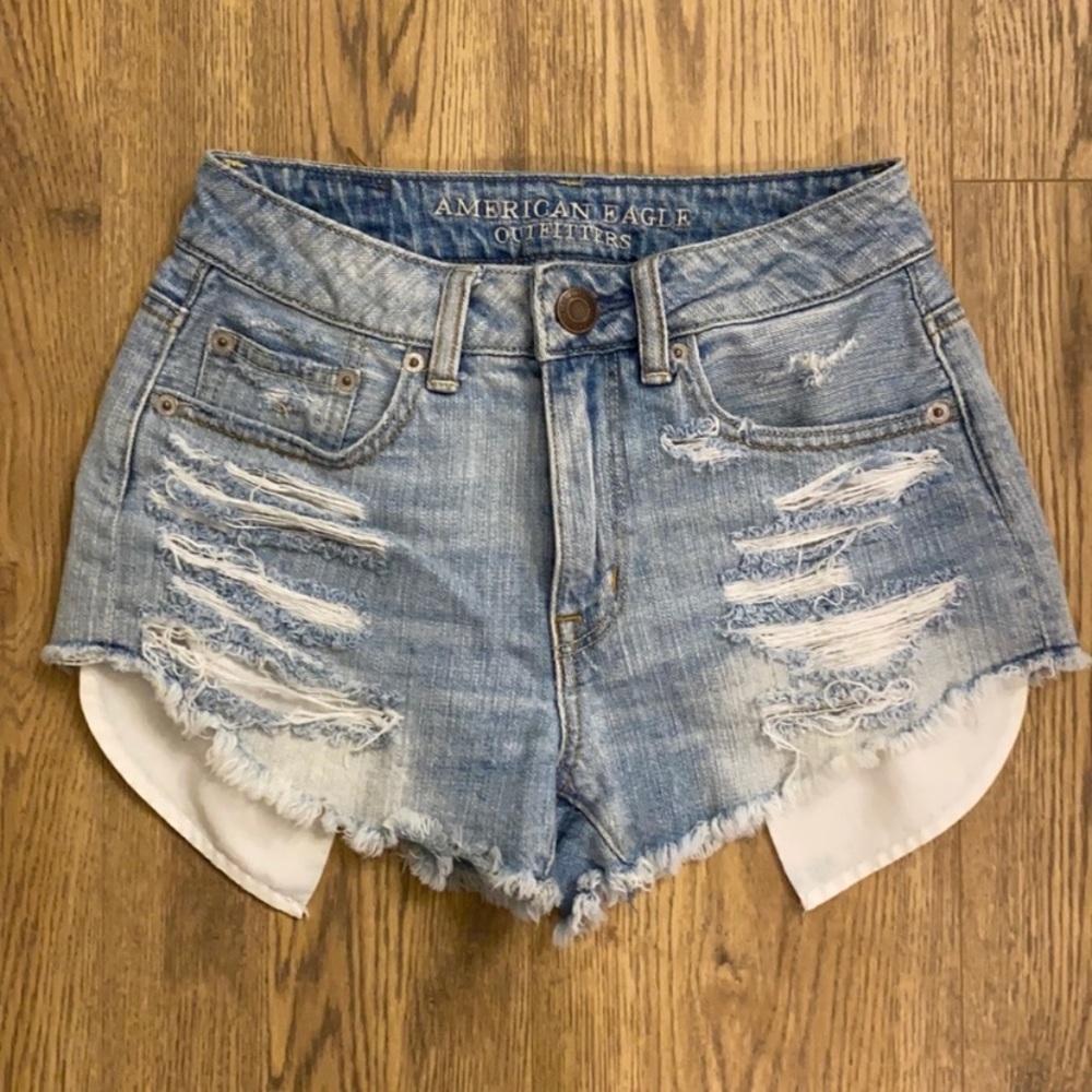 American Eagle Distressed Shorts